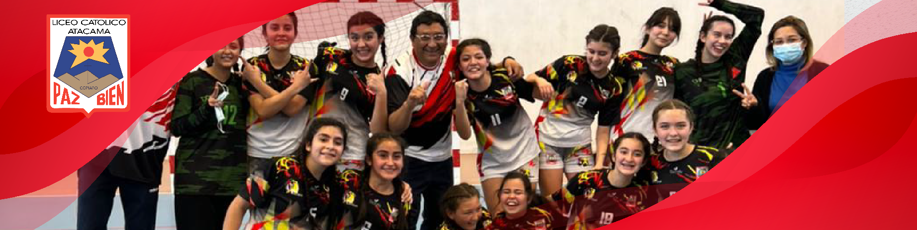 Equipo handball mujeres de nuestro liceo Gano el provincial 