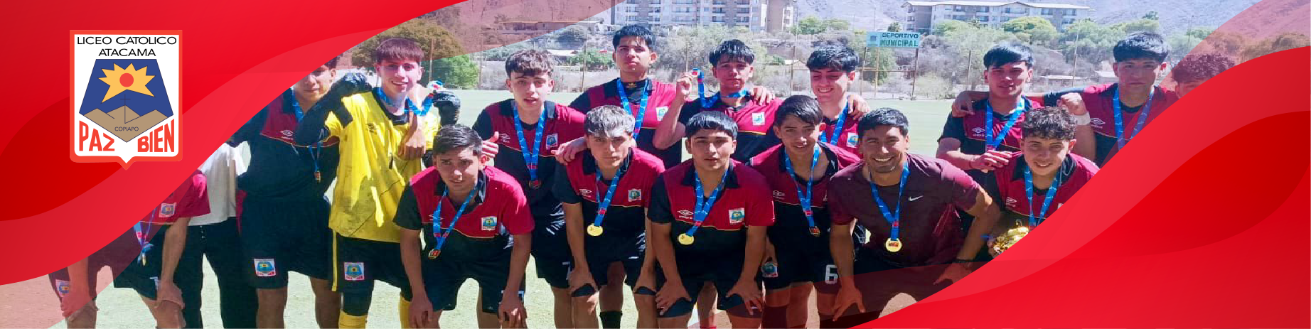 🎉⚽ ¡Campeones del Campeonato de Fútbol por los 160 años del Liceo José Antonio Carvajal! ⚽🎉